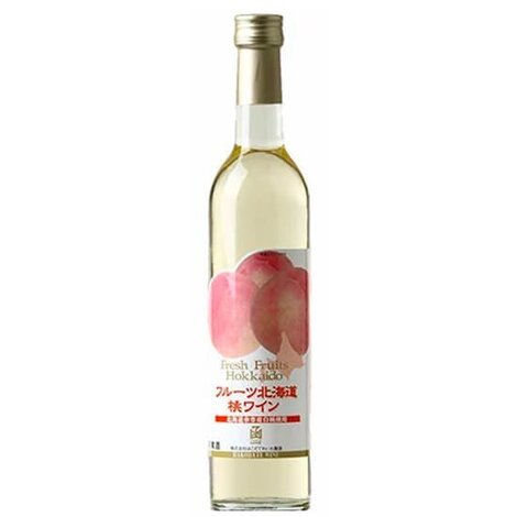 フルーツ北海道桃ワイン500ml